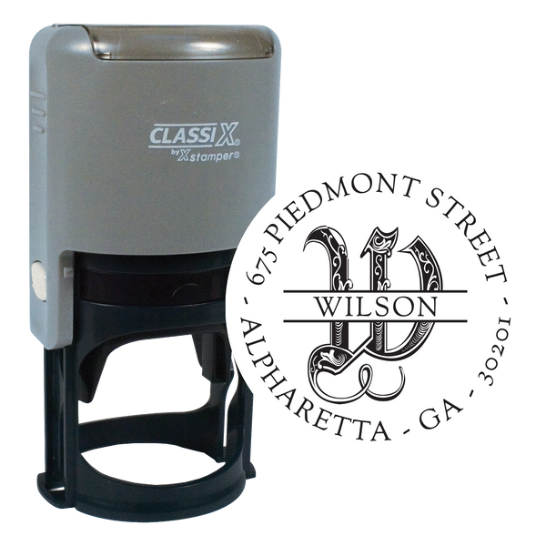 P16-MG6 Monogram Stamp 1-9/16" Diameter
