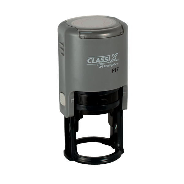 P17 - Self-Inking Round Stamp 1-1/8" Diameter