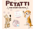 Petatti Paw Stamp for Pets