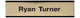 W32 - Standard Aluminum Wall Sign - (BLACK) Frame 2" x 8"