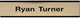 W37 - Standard Aluminum Wall Sign - (BLACK) Frame 2" x 10"