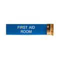 W41 - Aluminum Corridor Sign - (SILVER) Frame 2" x 8"