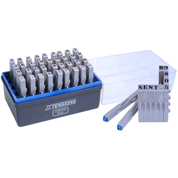 1/8" Alpha/Numeric 159 Piece Xtensions13 pt