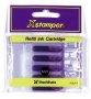 22013 (BLUE) Refill Ink Cartridges 5PK