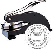 E16-755 - Desk Embosser 2" Diameter