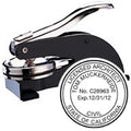E16-816 - Desk Embosser 2" Diameter
