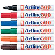 2mm Bullet Whiteboard Markers Sold Individually