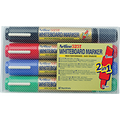 Twin-Nib 4PK Whiteboard Markers EK-525T (Assorted)