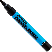 Plumbers Markers Professional Series 1.5mm Bullet Nib Sold Individually