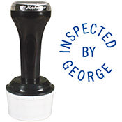 F30 - Industrial Xtra-Large Inspection Stamp 1-3/16" Diameter