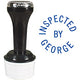F30 - Industrial Xtra-Large Inspection Stamp 1-3/16" Diameter