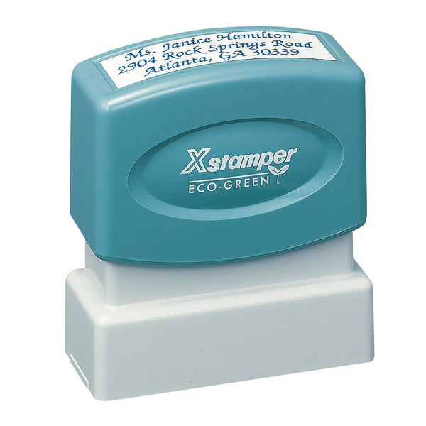 N10 - Return Address Stamp 1/2" x 1-5/8"