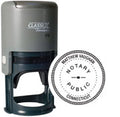 P16-753 - Self-Inking Round Notary Stamp 1-1/2" Diameter