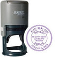 P16 Notary Seal Stamp 1-1/2" Diameter