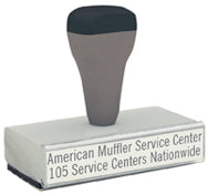 T50 - Traditional Message Stamp 1-1/8" x 3-13/16"