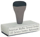 T05 - ClassiX Traditional Real Rubber Message Stamp 1-1/8" x 3-13/16"